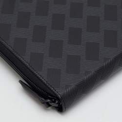 Pre Owned Montblanc Extreme 3.0 Medium Black Leather Notebook Holder