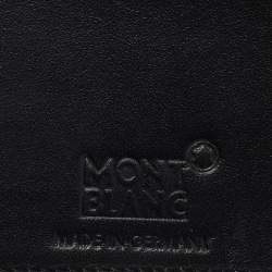 Pre Owned Montblanc Meisterstuck Black Leather Notebook Organizer