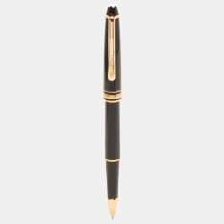 Pre Owned Montblanc Meisterstuck Classique Rose Gold Coated Rollerball Pen