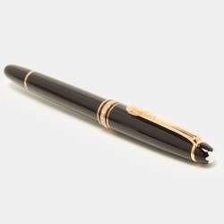 Pre Owned Montblanc Meisterstuck Classique Rose Gold Coated Rollerball Pen