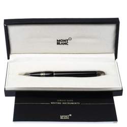 Pre Owned Montblanc StarWalker Midnight Black Resin Ruthenium Coated Ballpoint Pen