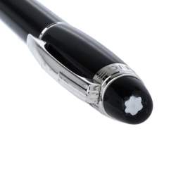 Pre Owned Montblanc StarWalker Black Resin Silver Tone Fineliner Pen
