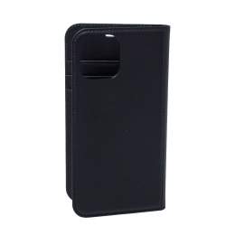 Pre Owned MontBlanc Black Leather Sartorial Flip iPhone 11 Case