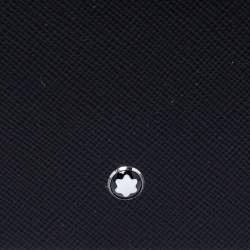 Pre Owned MontBlanc Black Leather Sartorial Flip iPhone 11 Case
