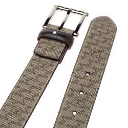 Montblanc Signature Coated Canvas Belt 100CM