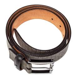 Montblanc Signature Coated Canvas Belt 100CM