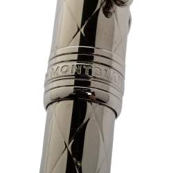 Pre Owned Montblanc Meisterstuck Jungle Eyes Platinum Plated Fountain Pen