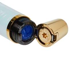 Pre Owned Montblanc Boheme Pearly Lacquer Textured Gold Finish Fountain Pen