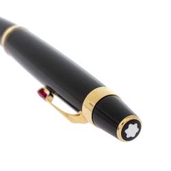 Pre Owned Montblanc Black Resin Boheme Rouge Ballpoint Pen