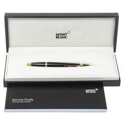 Pre Owned Montblanc Black Resin Boheme Rouge Ballpoint Pen