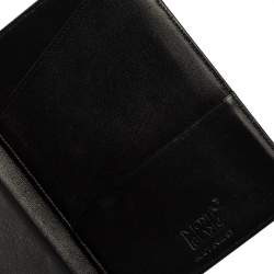 Pre Owned Montblanc Black Leather Meisterstuck Passport Holder