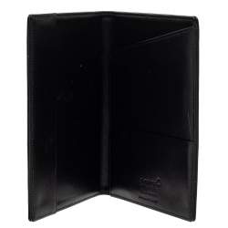 Pre Owned Montblanc Black Leather Meisterstuck Passport Holder