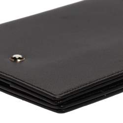 Pre Owned Montblanc Black Leather Meisterstuck Passport Holder