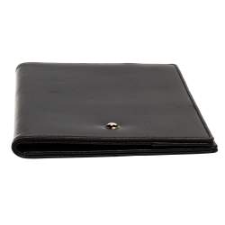Pre Owned Montblanc Black Leather Meisterstuck Passport Holder