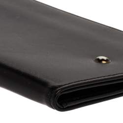 Pre Owned Montblanc Black Leather Meisterstuck Passport Holder