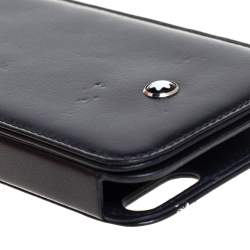 Montblanc Black Leather iPhone 5s Cover