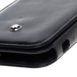 Montblanc Black Leather iPhone 5s Cover