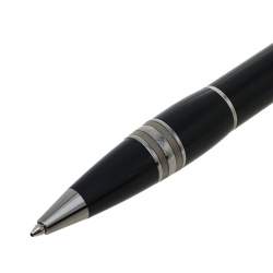 Pre Owned Montblanc StarWalker Midnight Black Precious Resin Ruthenium Coated Ballpoint Pen
