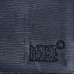مملوكة مسبقًا Montblanc Black Leather Passport Holder