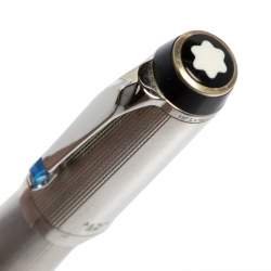 Pre Owned Montblanc Bohème Sterling Silver Bleu Rollerball Pen