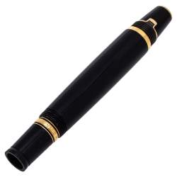 Pre Owned Montblanc Boheme Black Resin Retractable Nib Fountain Pen