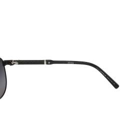 Montblanc Black/Grey MB645S Aviator Sunglasses