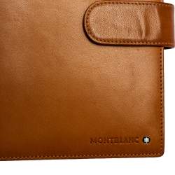 Pre Owned Montblanc Tan Leather Agenda Cover
