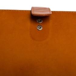 Pre Owned Montblanc Tan Leather Agenda Cover