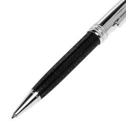 Pre Owned Montblanc Meisterstuck Black Solitaire Doue Signum Ballpoint Pen