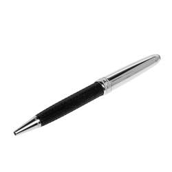 Pre Owned Montblanc Meisterstuck Black Solitaire Doue Signum Ballpoint Pen