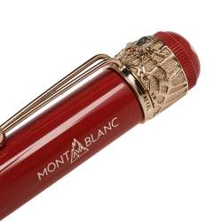 Pre Owned Montblanc Rouge et Noir Heritage Collection Spider Metamorphosis Fountain Pen M