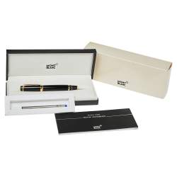 Pre Owned Montblanc Boheme Black Resin Rollerball / Fineliner Pen