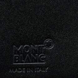 مملوكة مسبقًا Montblanc Black Leather Passport Holder