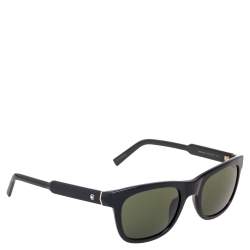 Montblanc Black MB652S Square Sunglasses