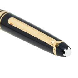 مملوكة مسبقًا قلم حبر جاف مون بلان مايسترستاك كلاسيك مطلي ذهبي