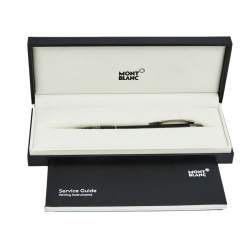 Pre Owned قلم حبر جاف مون بلان ستار ووكر بريشوس رزين أسود ميدنايت 