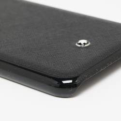 Pre Owned Montblanc Black Leather and Plastic Sactorial iPhone 11 Case