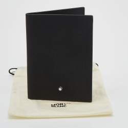 Pre Owned Montblanc Black Leather Meisterstück Passport Holder