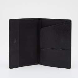 Pre Owned Montblanc Black Leather Meisterstück Passport Holder