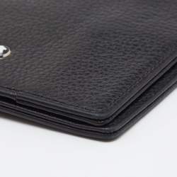 Pre Owned Montblanc Black Leather Meisterstück Passport Holder