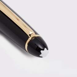 Montblanc Meisterst�ück Classique Black Resin Gold Plated Ballpoint Pen