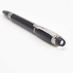 Pre Owned Montblanc Black Resin Platinum Coated StarWalker Rollerball Pen