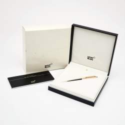 مملوكة مسبقًا Montblanc Meisterstück Gold Tone Geometric Dimension Ballpoint Pen 