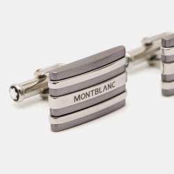 Montblanc Meisterstuck Stainless Steel & Tantalum Rectangular Cufflinks