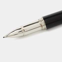 Pre Owned Montblanc StarWalker Doue Guilloché Pattern Two Tone Fineliner Pen