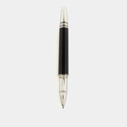 Pre Owned Montblanc StarWalker Doue Guilloché Pattern Two Tone Fineliner Pen