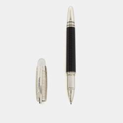 Pre Owned Montblanc StarWalker Doue Guilloché Pattern Two Tone Fineliner Pen