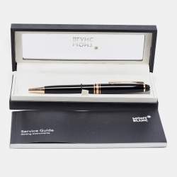 Pre Owned Montblanc Meisterstück Rose Gold Tone Ballpoint Pen