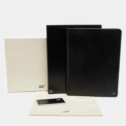 Pre Owned Montblanc Black Leather Notepad Holder