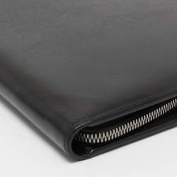Pre Owned Montblanc Black Leather Notepad Holder